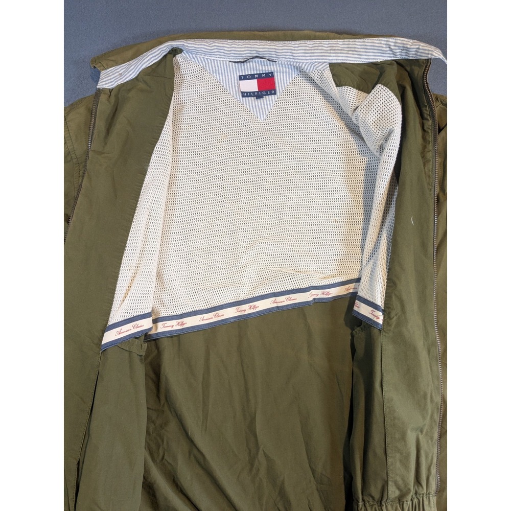 Vintage Tommy Hilfiger Zip Up Jacket‎ Men's L Wind Breaker - Picture 5 of 11